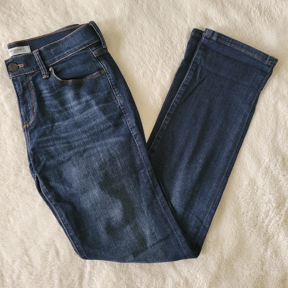 Banana Republic Straight Jeans 25